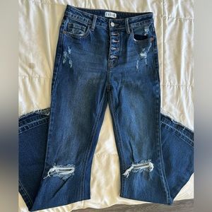 Cello high rise flare jeans